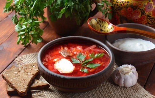 why consider serving side dishes for borscht