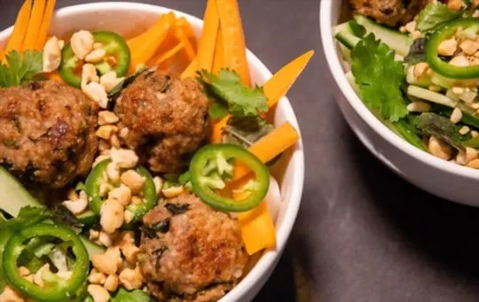 asianinspired plate salad
