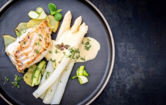asparagus with hollandaise sauce