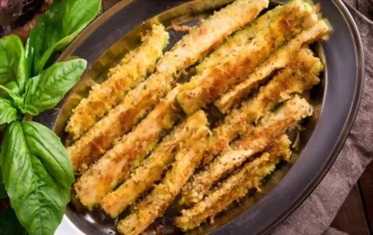 baked zucchini fries