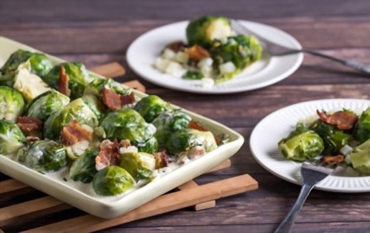 brussels sprouts in cream sauce