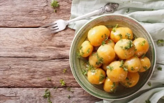 buttered parsley potatoes