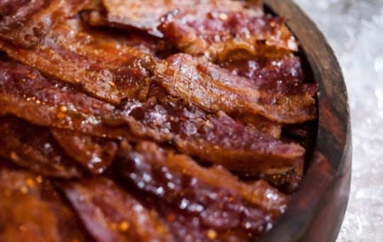 candied bacon and blue cheese green beans