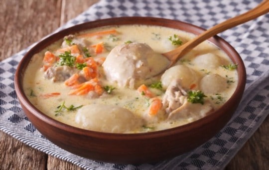 creamy chicken soup