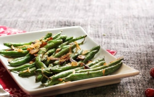 green beans with shallots