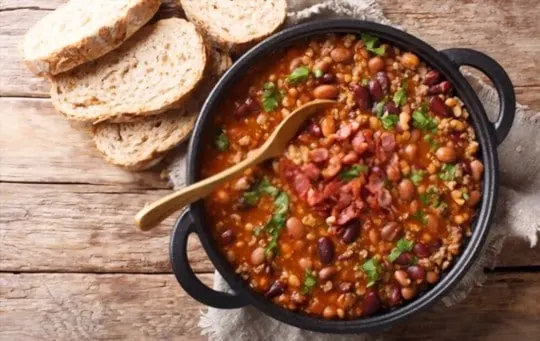 homemade baked beans