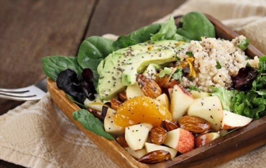 quinoa and avocado side salad