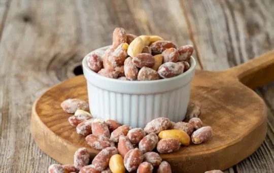 salted peanuts or almonds