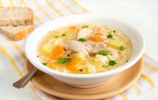 savory chicken soup