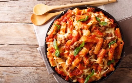 why consider serving side dishes for baked ziti
