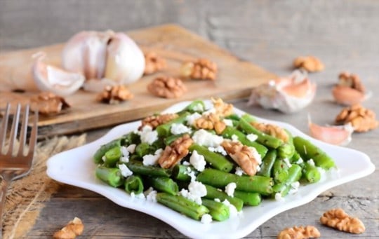 balsamic glazed green beans