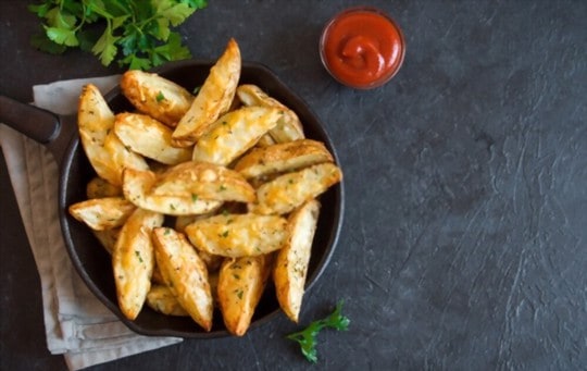 crispy pan fried potatoes