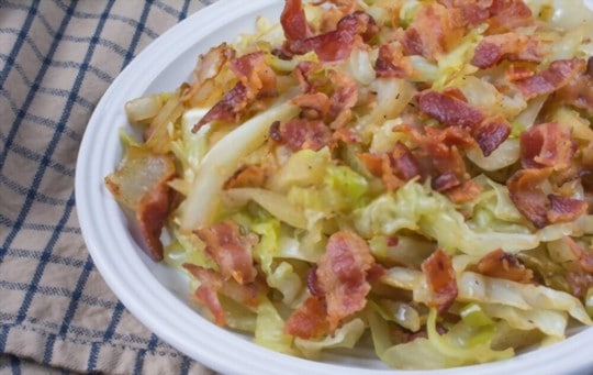 fried cabbage