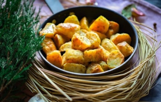 garlic roasted potatoes