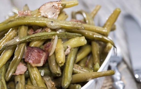 green beans and ham