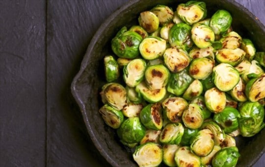 roasted brussels sprouts with sweet chili sauce