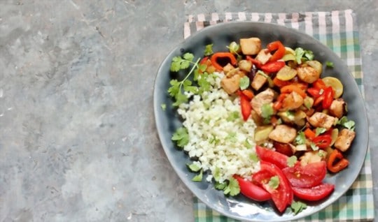 roasted cauliflower rice