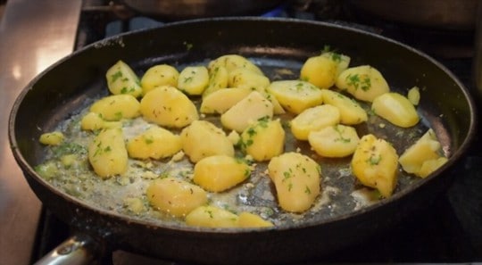 roasted italian style potatoes