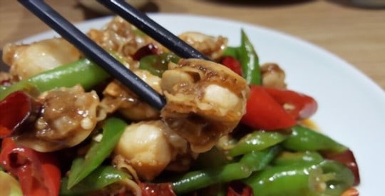 szechuanstyle asparagus