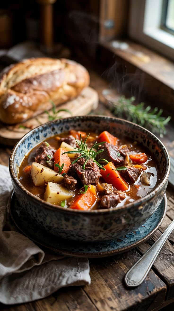 Slow Cooker Guinness Beef Stew1