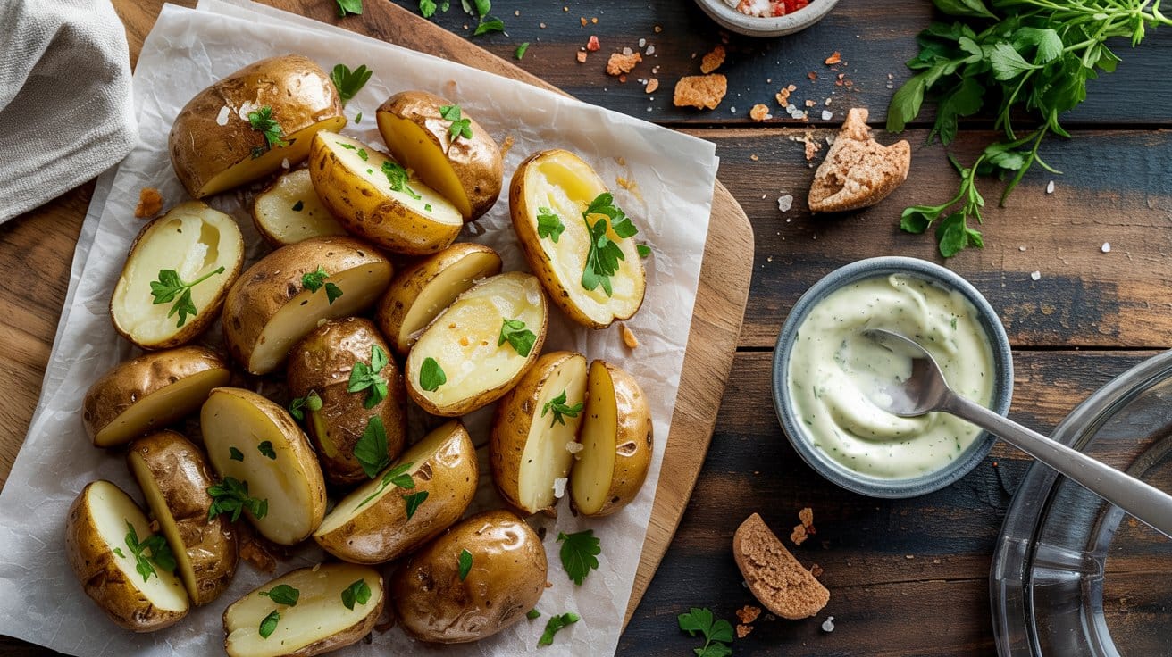 1 air fryer smashed potatoes a bright