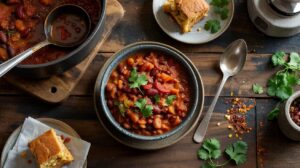 1 hearty vegan lentil chili with beans a on Nsu6NT8aDRoj5ecLbnA qJBSs9uBTb leh67LVUCxA
