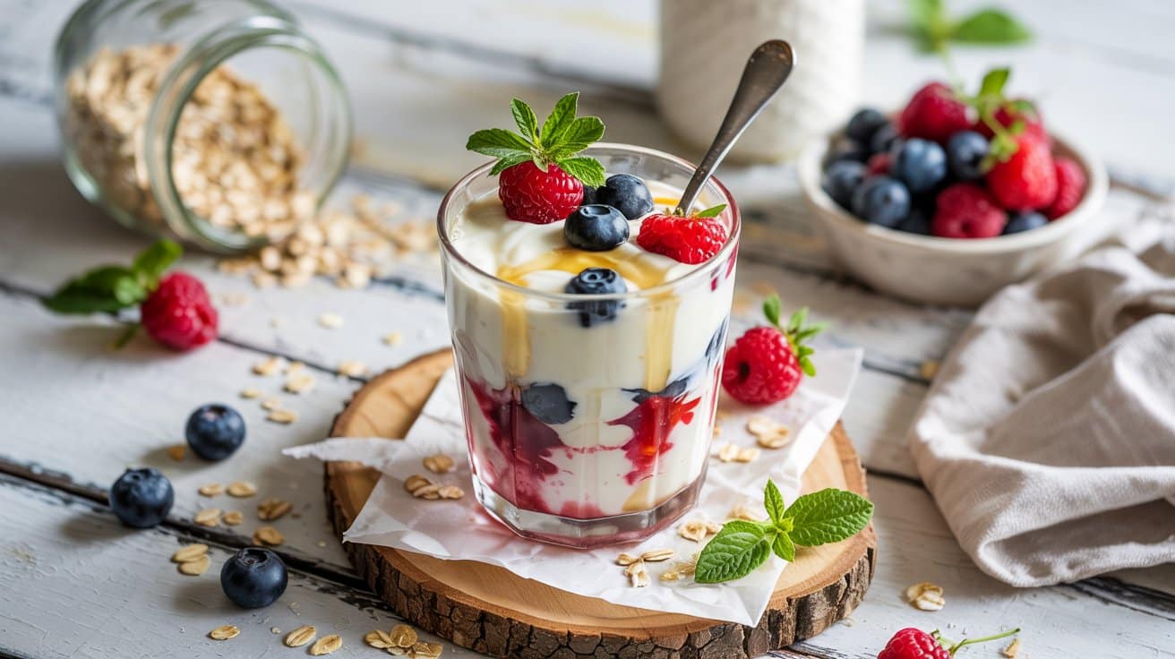 1 low sugar greek yogurt parfait a brigh T9k BDoXQqaseDj 3 b31Q NuKUR0DkSFmqoLW2VPiziQ