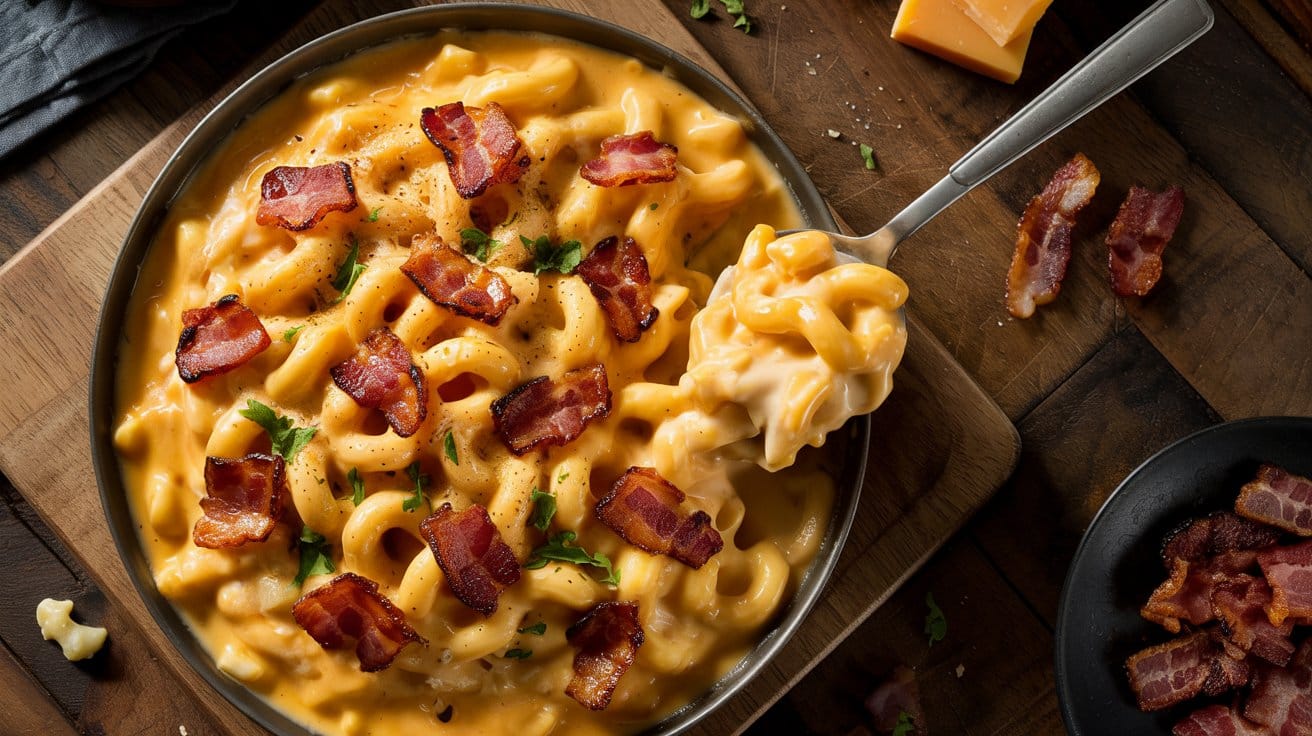 13 smoked gouda bacon mac and cheese a r StWdwuVQXCAi4zM4RA4ig nbJ16IubScWwY2ssUqqUdA