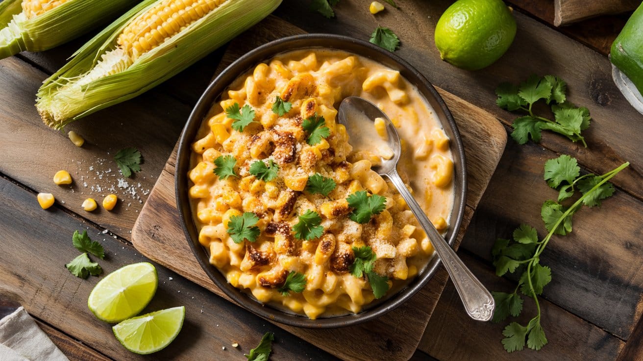 14 elote mexican street corn mac and